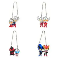 Key Chain - Ultraseven / Father of Ultra & Ultraman Rosso & Ultraman Blu & Ultraman Belial