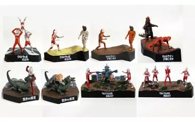 Trading Figure - Ultraman Ace / Zoffy & Black King & Alien Temperor & Alien Nackle