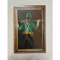 Postcard - All Super Sentai Exhibition / Shinken Green