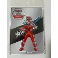 Acrylic stand - All Super Sentai Exhibition / Kiramai Red