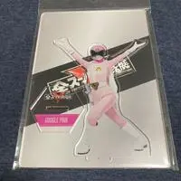 Acrylic stand - All Super Sentai Exhibition / GogglePink