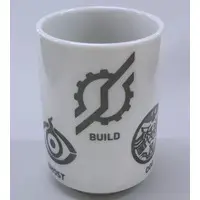 Tableware (アイコン柄 湯呑み 「仮面ライダー平成ジェネレーションズ FINAL ビルド＆エグゼイドwithレジェンドライダー」 劇場グッズ)