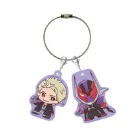 Key Chain - Kamen Rider Zeztz / Sieg & Kamen Rider Dawn