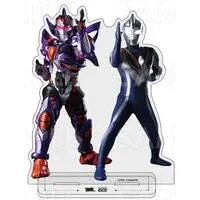 Acrylic stand - Ultraman Gaia / Gridknight & Ultraman Agul