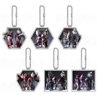 Key Chain - Ultraman Gaia / Ultraman Agul & Gridknight