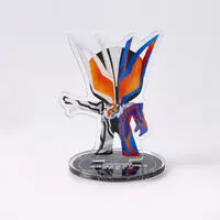 Kamen Rider Zeztz Deformed Acrylic Series - Premium Bandai Limited - Kamen Rider Zeztz / Sieg & Kamen Rider Dawn & Kamen Rider Nox