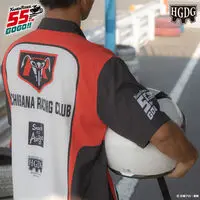 Premium Bandai Limited (仮面ライダー×HGDG タチバナレーシングクラブ ピットシャツ 55周年ver. XXL)