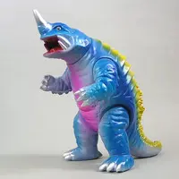 Figure (透明怪獣 ネロンガ 撮影会バージョン(クリアブルー成型/メタリックパープル塗装) 本体約23cm 「ウルトラマン」 怪獣郷ソフビシリーズ)
