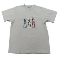 Clothes - T-shirts (エスプレンダー＆スパークレンス＆リーフラッシャー 55周年 Tシャツ グレー XLサイズ 「ウルトラマン×ユニクロ」) Size-XL
