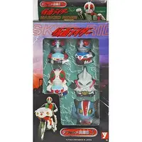 Trading Figure - Kamen Rider / Jigoku Taishi & Kamen Rider 2 & Kamen Rider 1