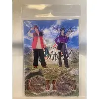Acrylic stand - Kakuseihunter Omegahorn / Shout the Fiery & Giriko the Wave-Slasher