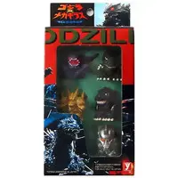 Trading Figure - Godzilla / Megaguirus & Mechagodzilla & King Ghidorah