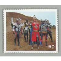 Trading Card - Kamen Rider V3 / Taiho Buffalo & Doctor G