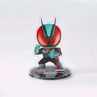 Kamen Rider Zeztz Deformed Acrylic Series - Premium Bandai Limited - Kamen Rider Zeztz / Sieg & Kamen Rider Zeztz (Character) & Kamen Rider Dawn
