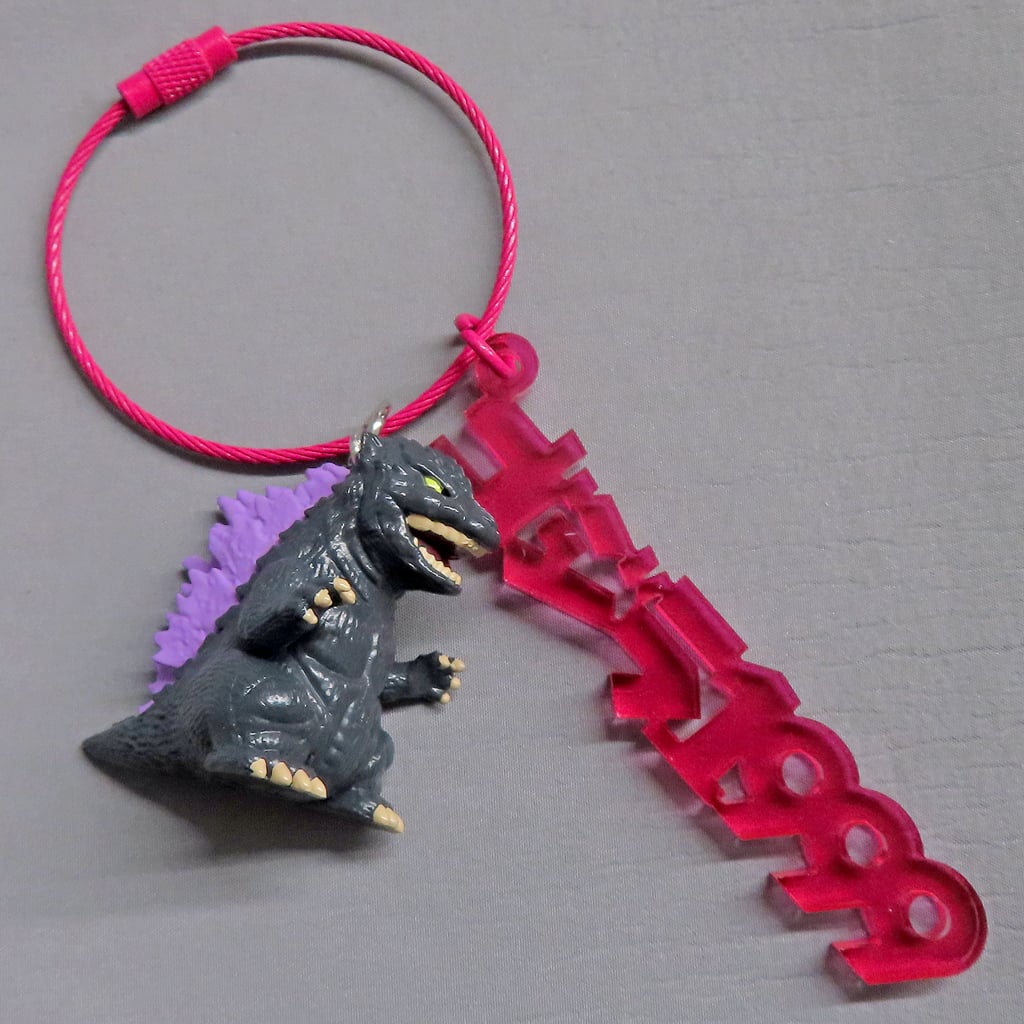 Key Chain - Godzilla (ゴジラ(1999) 立体マスコット付ワイヤー