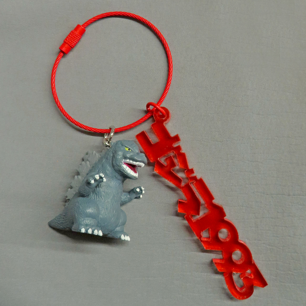 レア ゴジラVSコング マスコット メカゴジラ Key Chain - Godzilla / Mechagodzilla (ゴジラ(1993) 立体マスコット