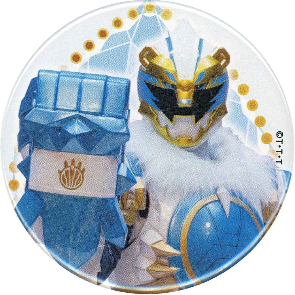 USED) Badge - No.1 Sentai Gozyuger / GozyuPolar (グーデバーン