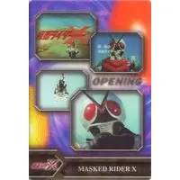 Trading Card - Kamen Rider X