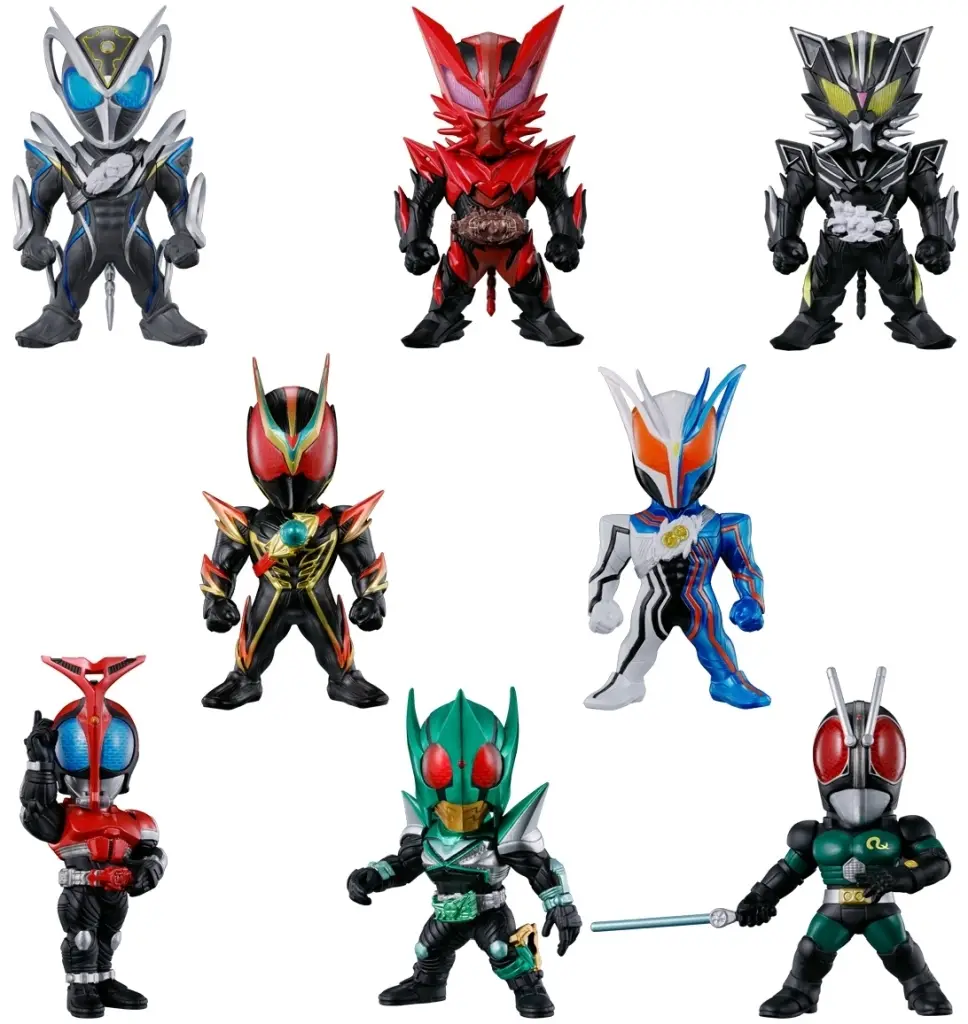 Converge Kamen Rider - Kamen Rider Black RX / Kamen Rider KickHopper & Kamen Rider Nox & Kamen Rider Rid & Kamen Rider Maou