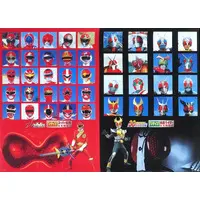 Poster (販促B2ポスター 集合 「CD スーパー戦隊シリーズ TVサイズ主題歌集＆TVサイズ!仮面ライダー全主題歌集」)