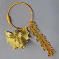 Key Chain - Godzilla / King Ghidorah
